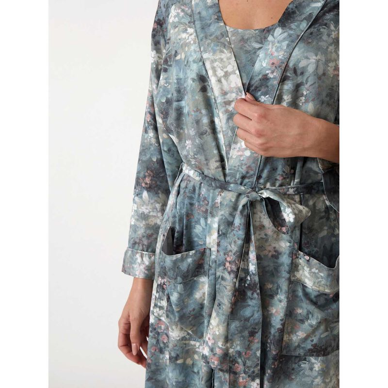 Wallace Cotton Valentina Full Length Robe image number 2